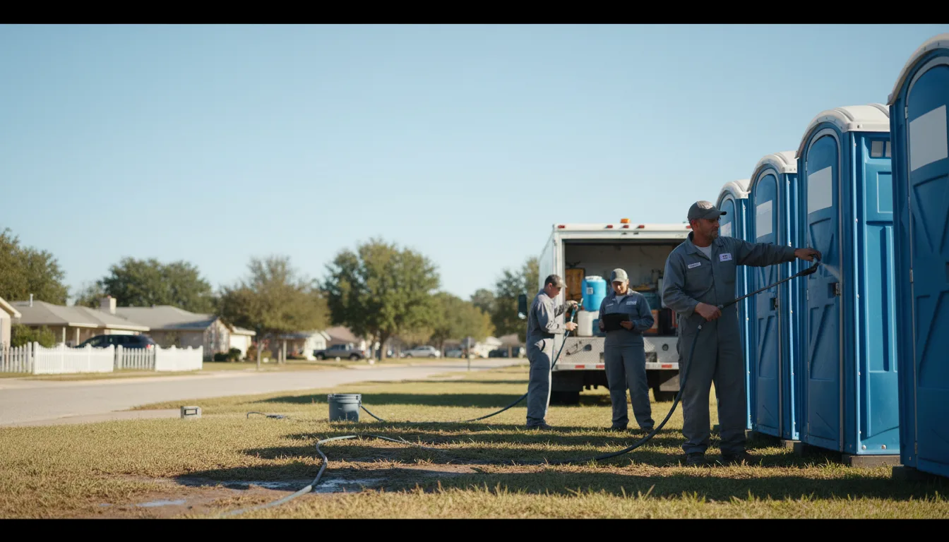 Long-Term Portable Toilet Rental in Pampa, TX near me